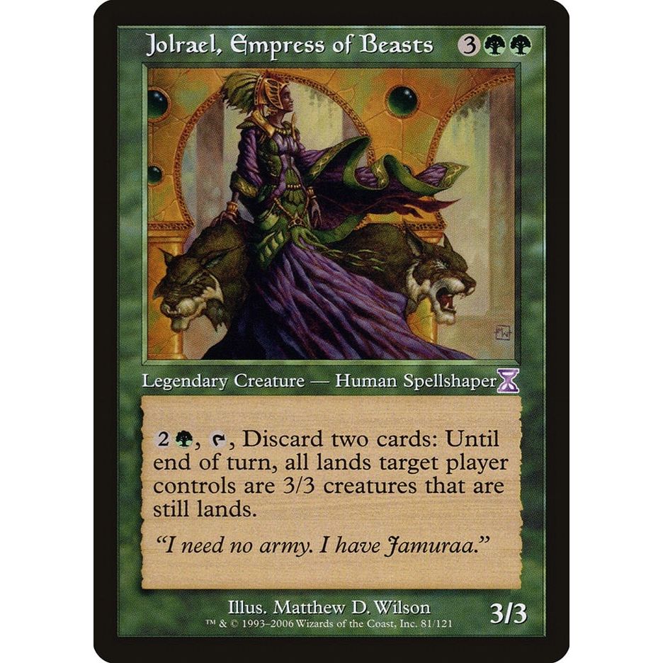 Image for Jolrael, Empress of Beasts (81) (TSB) - Magic: The Gathering