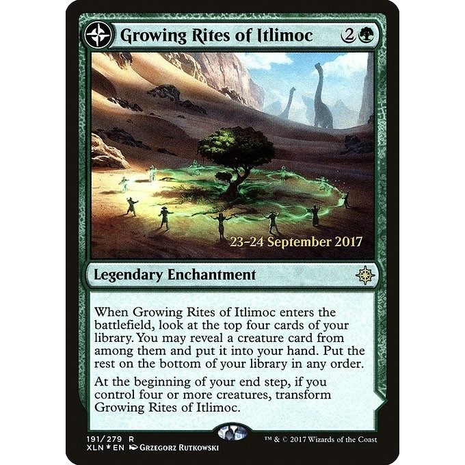 Image for Growing Rites of Itlimoc (XLN) (191) (PRE) - Magic: The Gathering