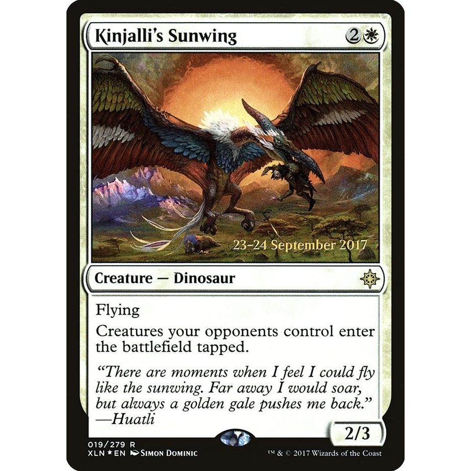 Image for Kinjalli's Sunwing (19) (PRE) - Magic: The Gathering