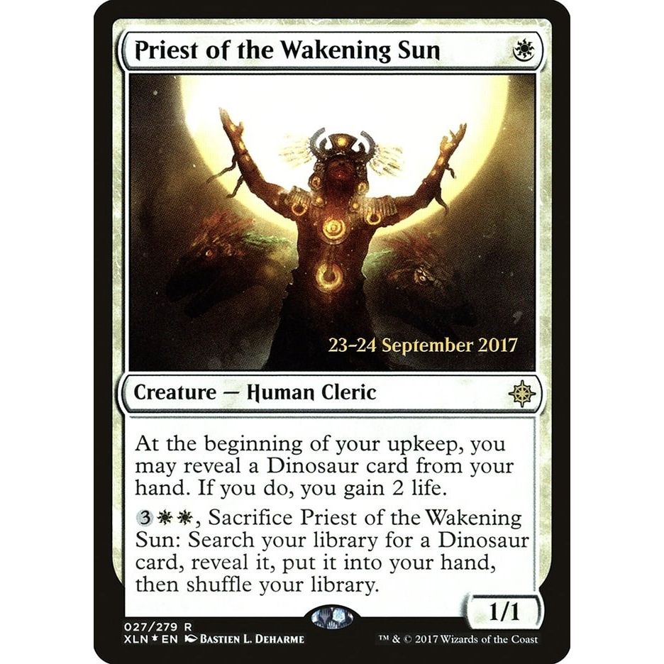 Image for Priest of the Wakening Sun (27) (PRE) - Magic: The Gathering