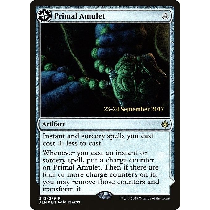 Image for Primal Amulet (243) (PRE) - Magic: The Gathering