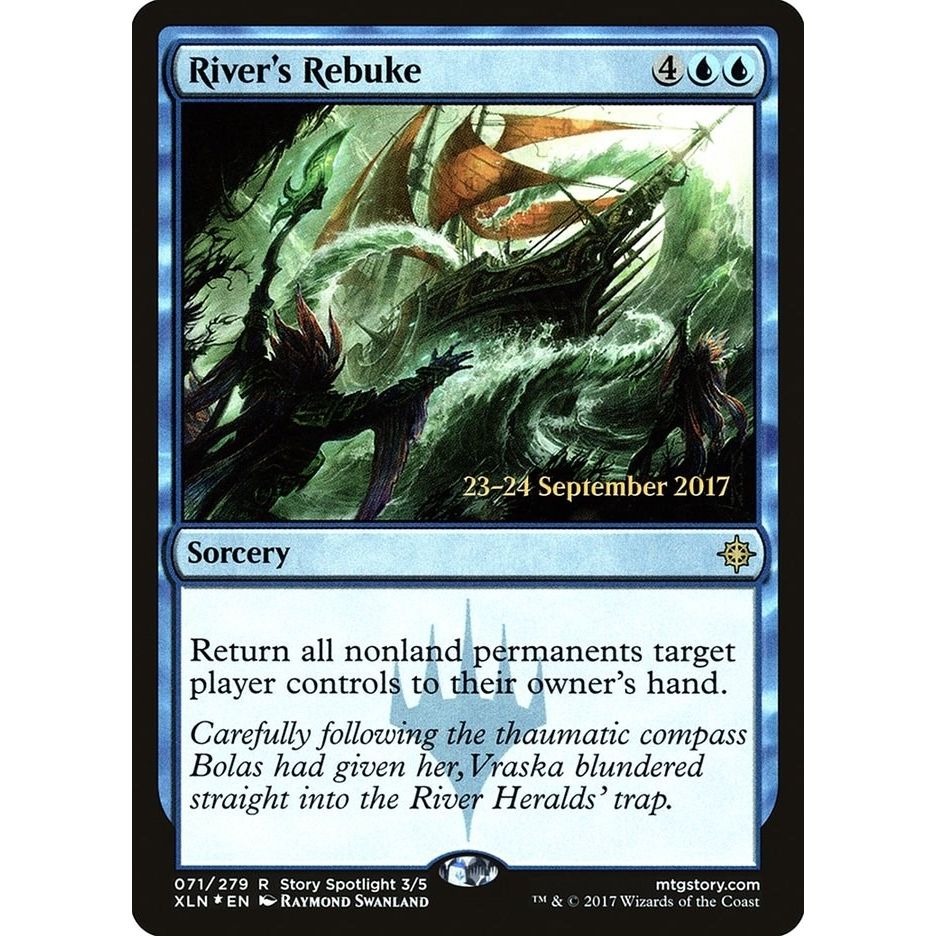 Image for River's Rebuke (71) (PRE) - Magic: The Gathering