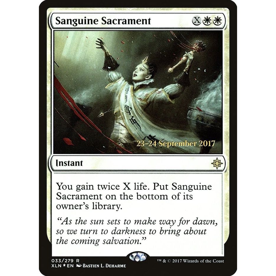 Image for Sanguine Sacrament (33) (PRE) - Magic: The Gathering