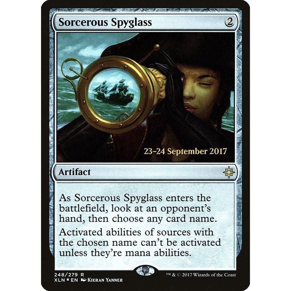 Image for Sorcerous Spyglass (XLN) (248) (PRE) - Magic: The Gathering