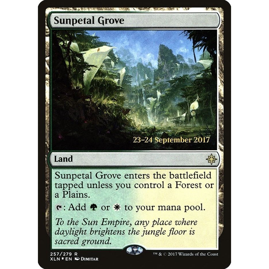 Image for Sunpetal Grove (257) (PRE) - Magic: The Gathering