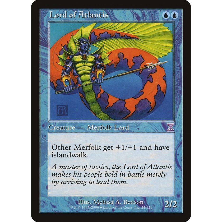 Image for Lord of Atlantis (24) (TSB) - Magic: The Gathering