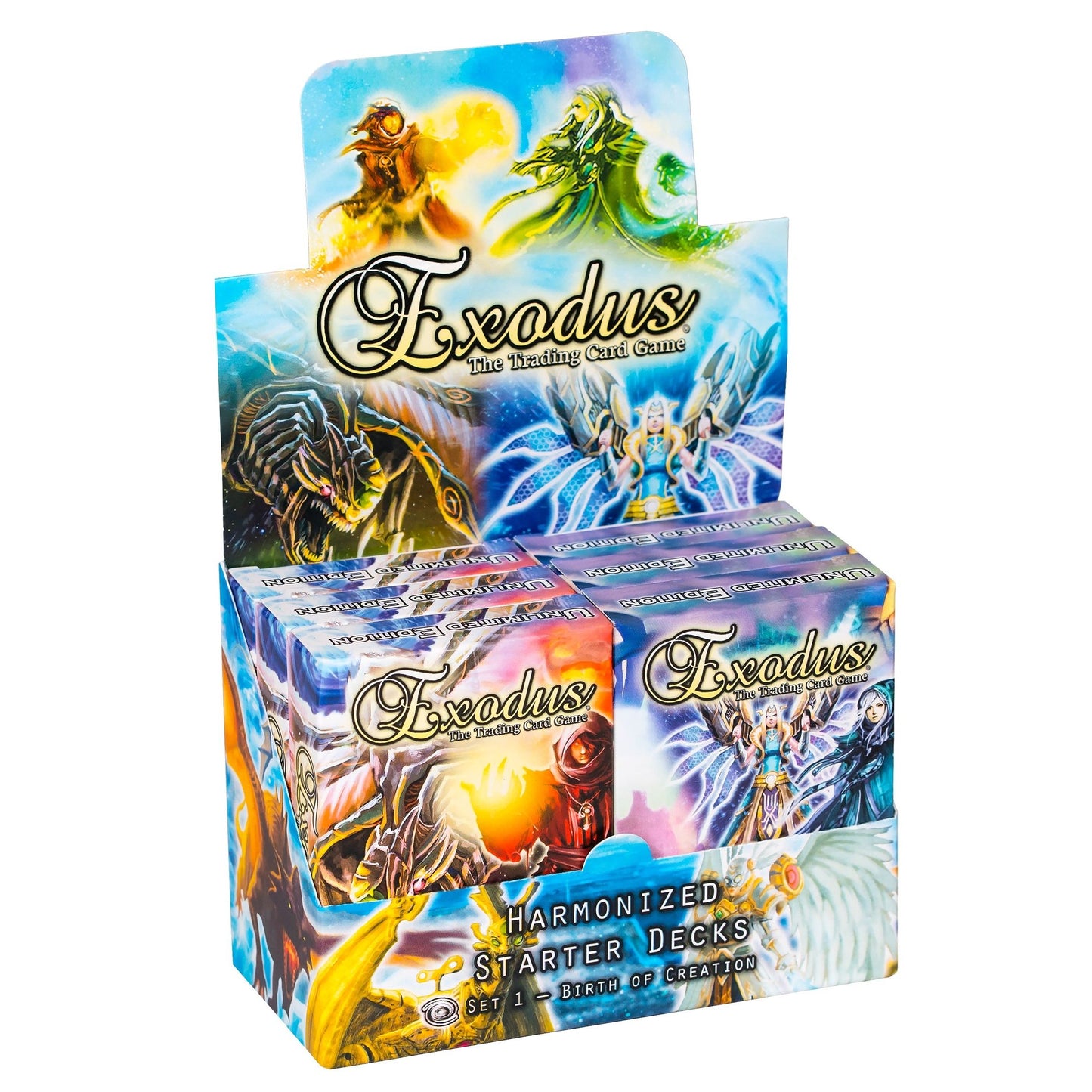 Image for Exodus TCG: Birth of Creation Starter Deck Display (Unlimited Edition) - Exodus TCG