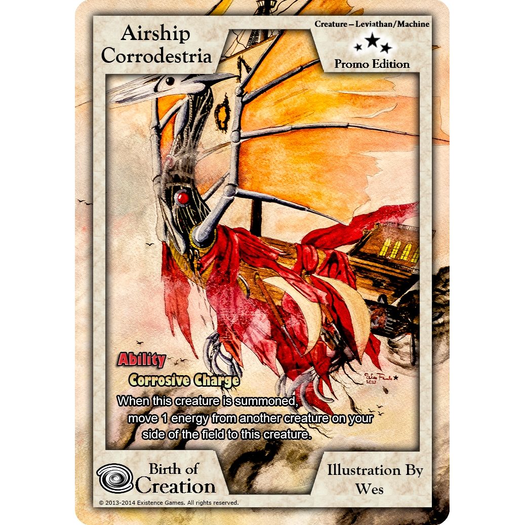 Image for Airship Corrodestria (Promo Edition) (PR) - Exodus TCG