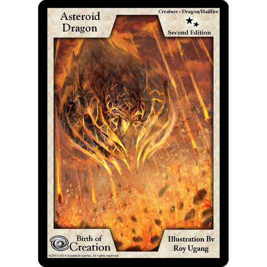 Image for Asteroid Dragon (Second Edition) (BOC) - Exodus TCG