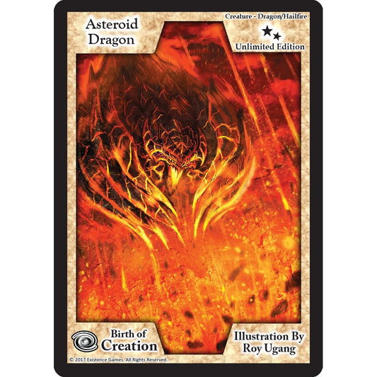 Image for Asteroid Dragon (Unlimited Edition) (BOC) - Exodus TCG