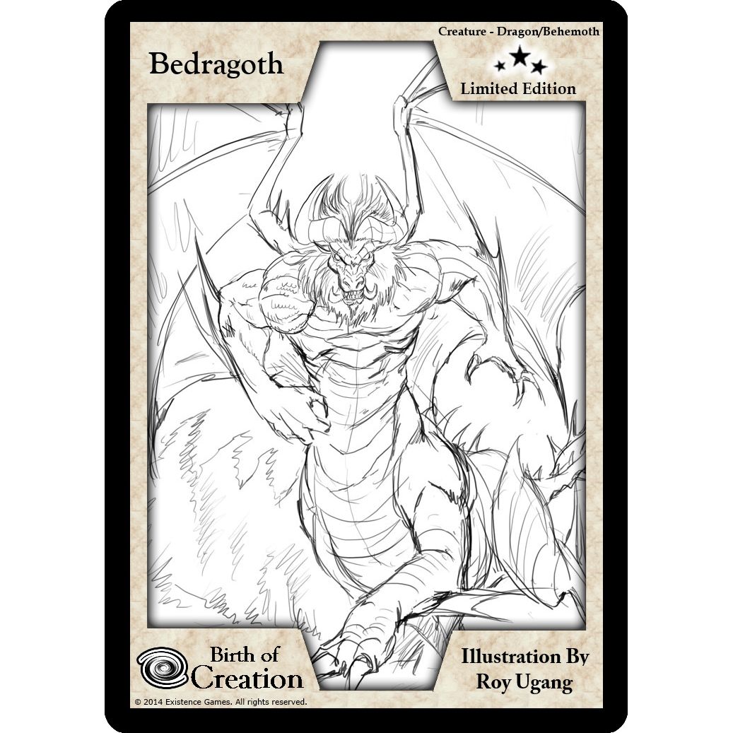 Image for Bedragoth (Limited Edition) (LESC) - Exodus TCG
