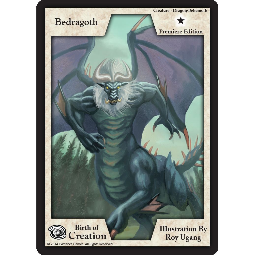 Image for Bedragoth (Premiere Edition) (BOC) - Exodus TCG