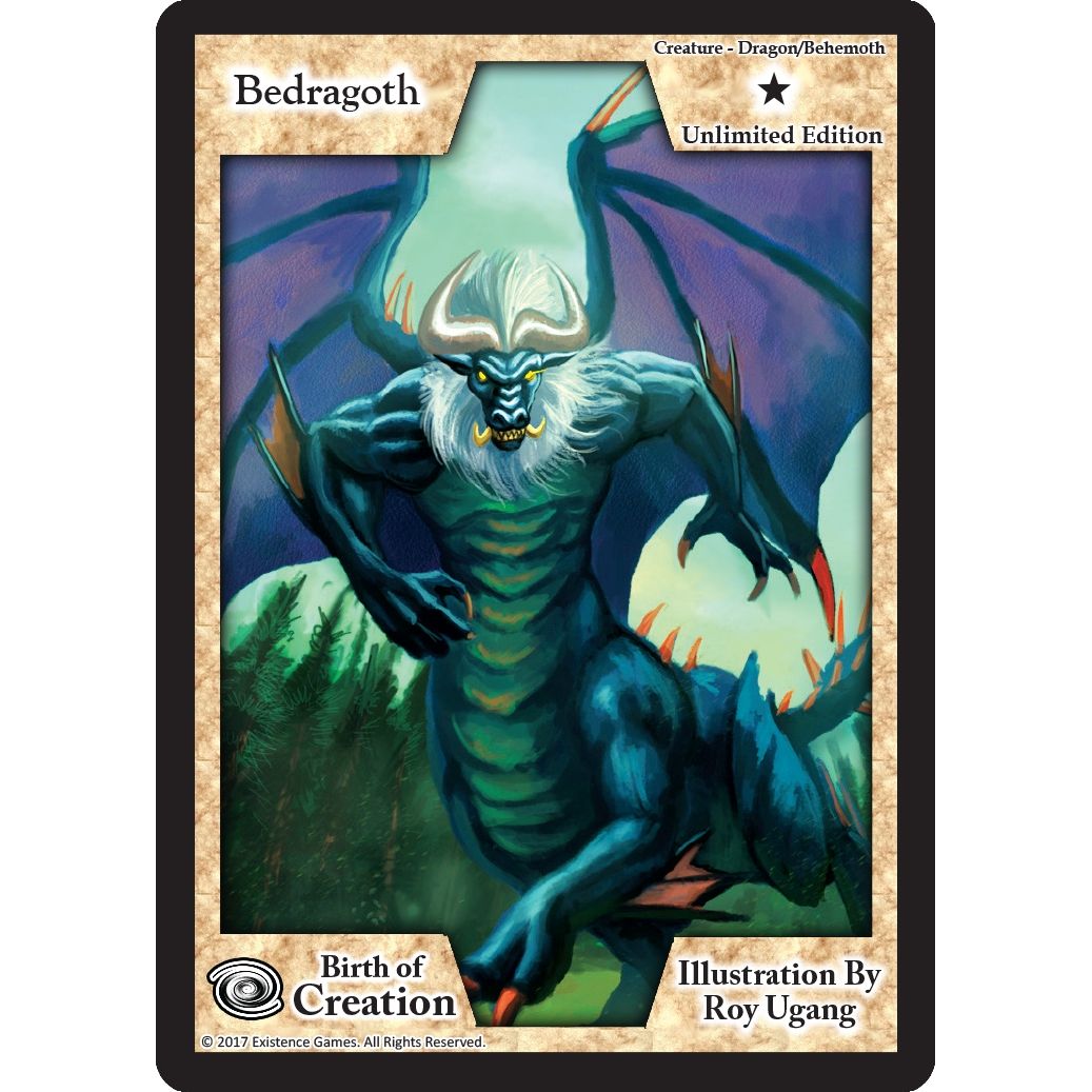 Image for Bedragoth (Unlimited Edition) (BOC) - Exodus TCG