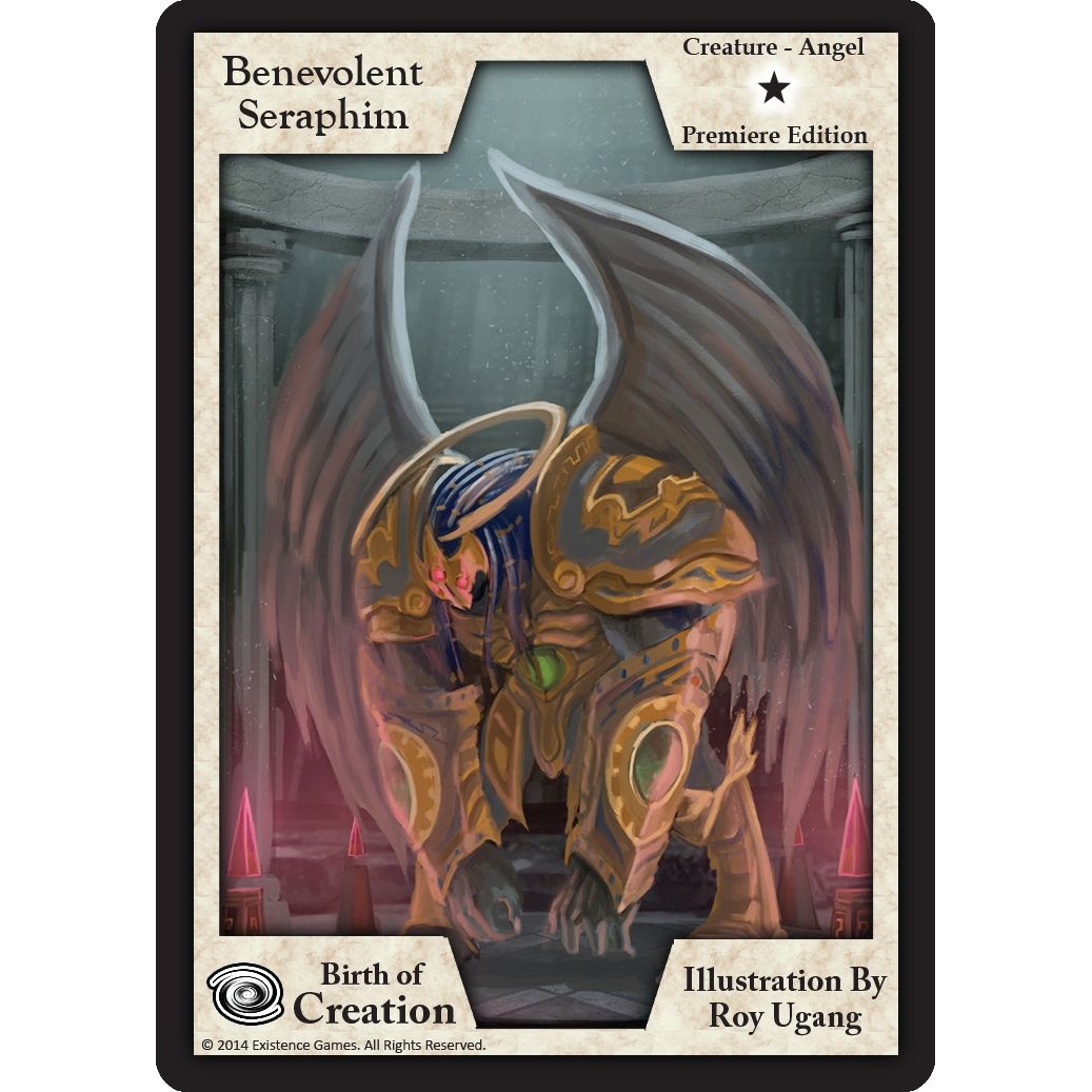 Image for Benevolent Seraphim (Premiere Edition) (BOC) - Exodus TCG