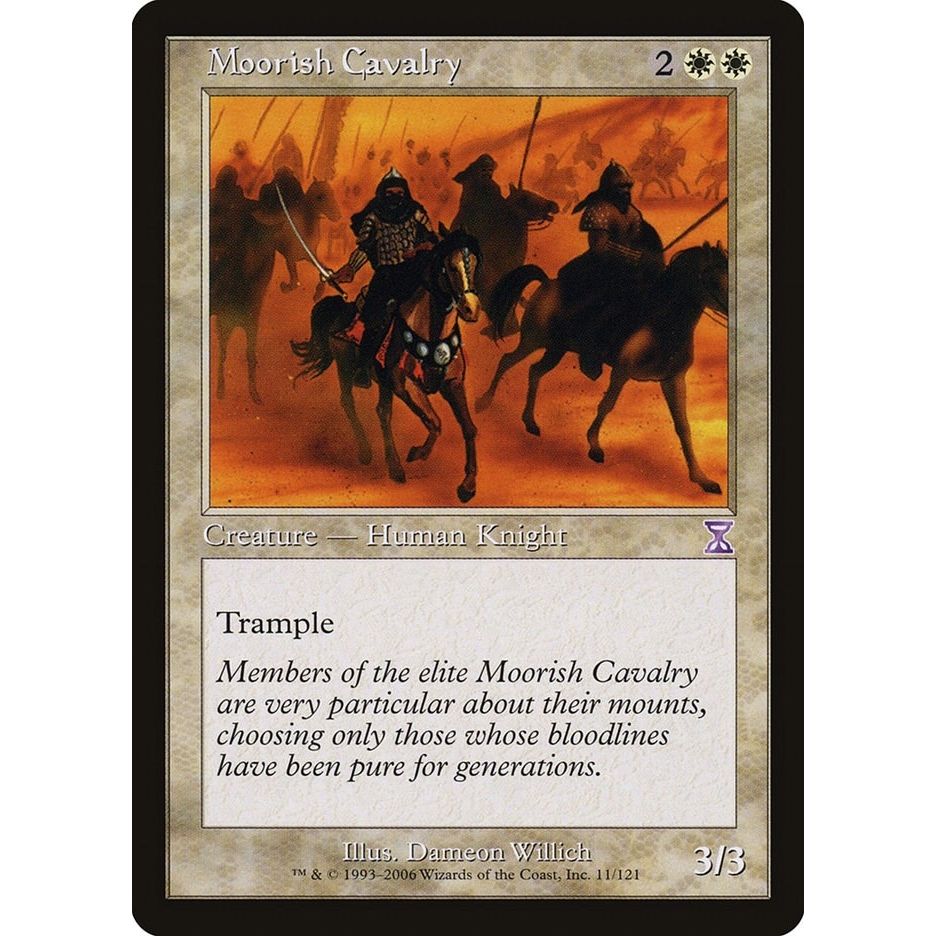 Image for Moorish Cavalry (11) (TSB) - Magic: The Gathering
