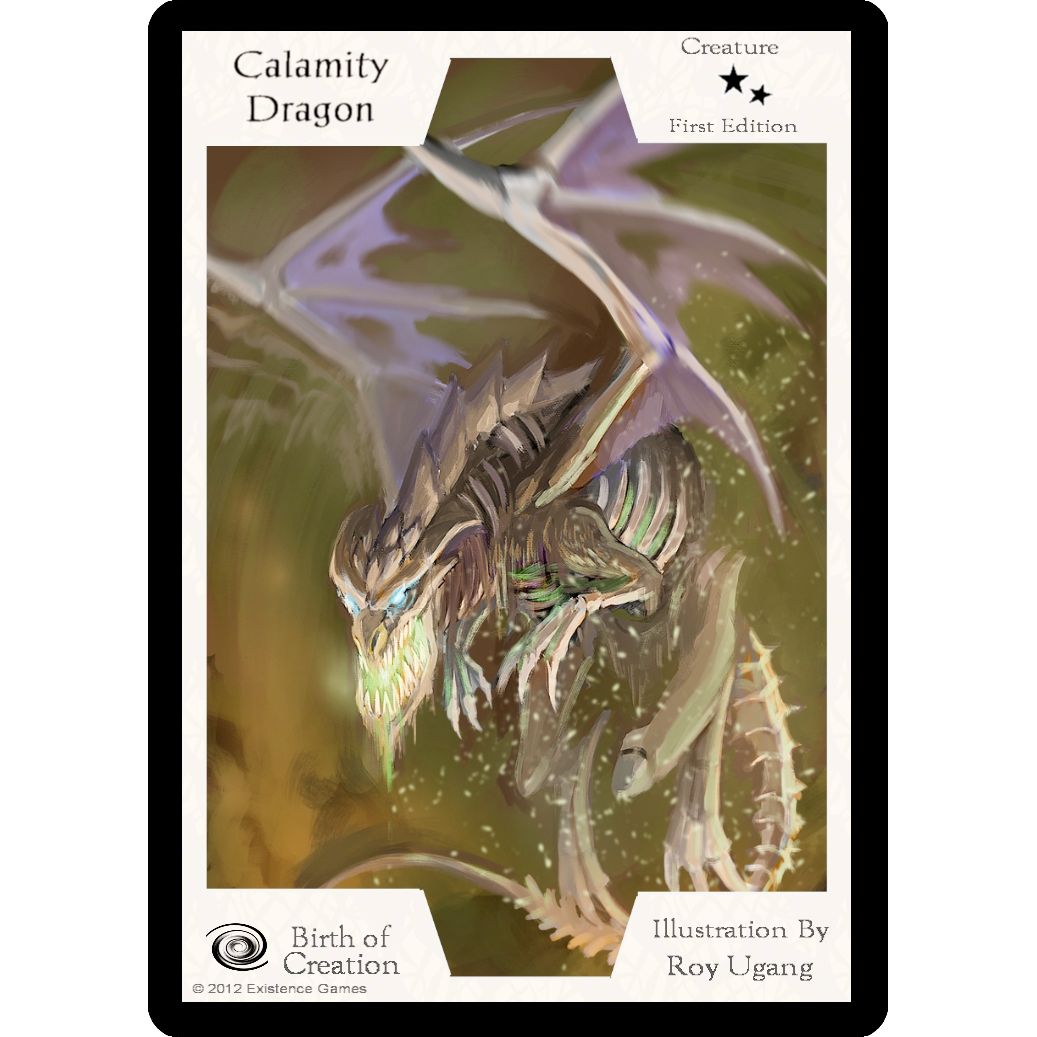 Image for Calamity Dragon (First Edition) (BOC) - Exodus TCG