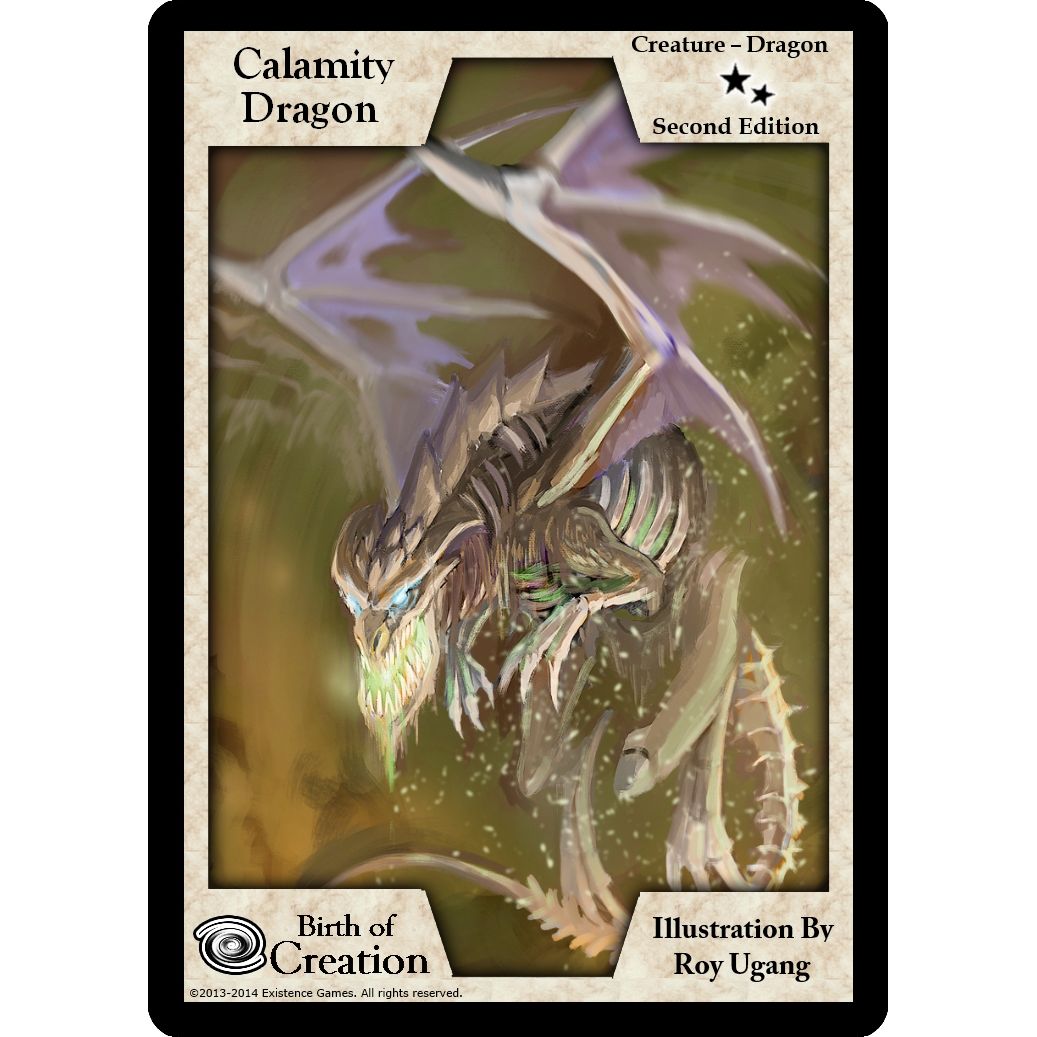 Image for Calamity Dragon (Second Edition) (BOC) - Exodus TCG