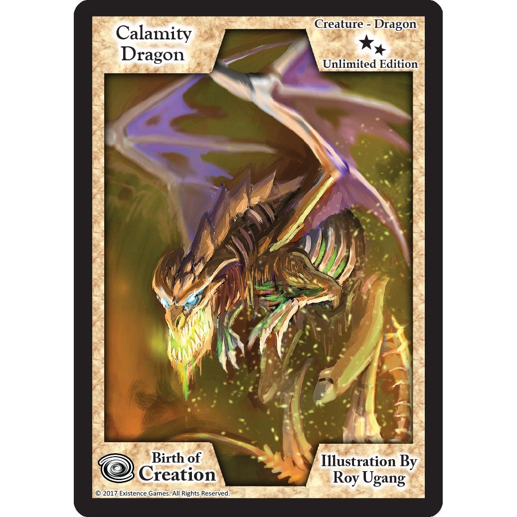 Image for Calamity Dragon (Unlimited Edition) (BOC) - Exodus TCG