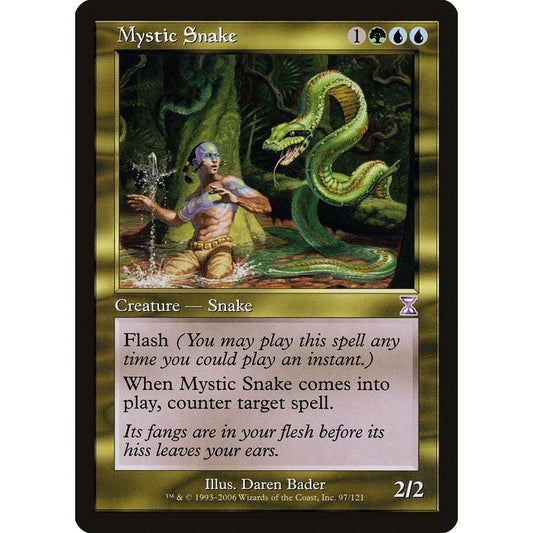 Image for Mystic Snake (97) (TSB) - Magic: The Gathering