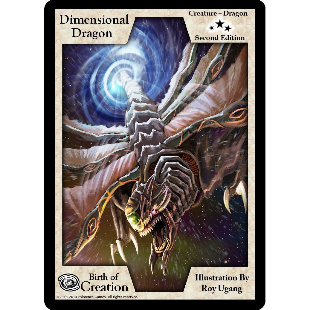 Image for Dimensional Dragon (Second Edition) (BOC) - Exodus TCG