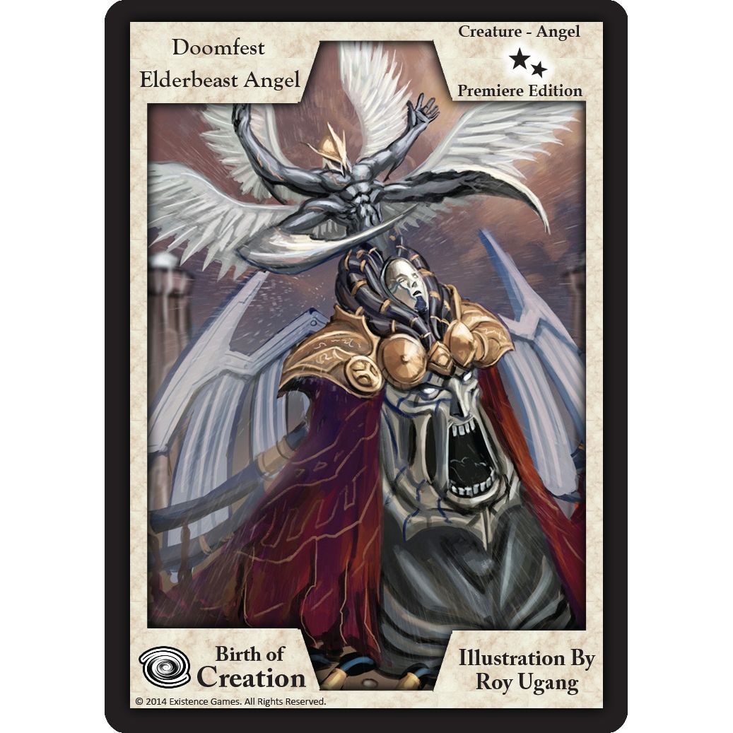Image for Doomfest Elderbeast Angel (Premiere Edition) (BOC) - Exodus TCG