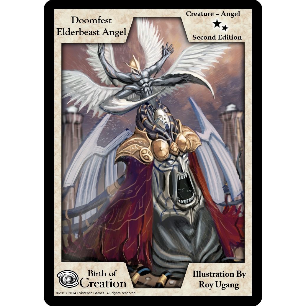 Image for Doomfest Elderbeast Angel (Second Edition) (BOC) - Exodus TCG