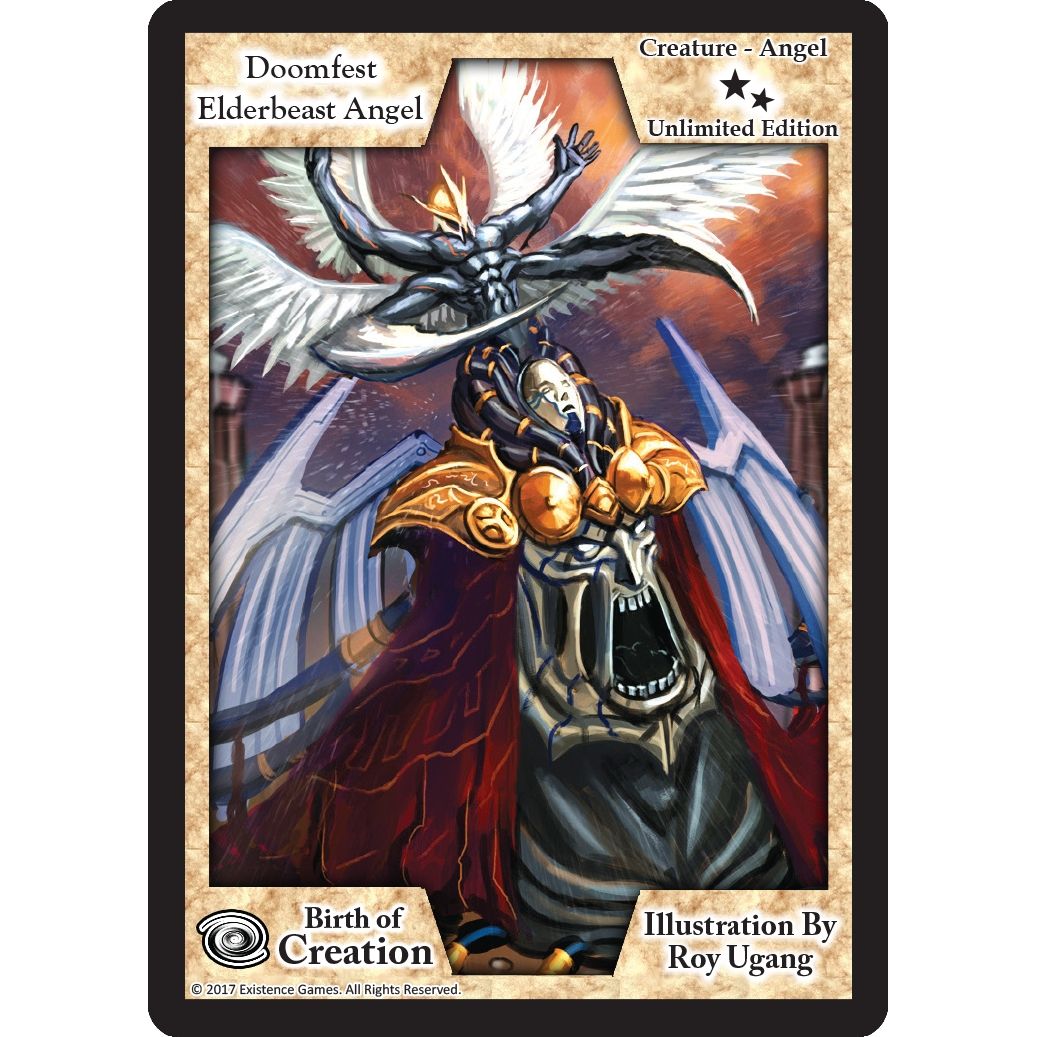 Image for Doomfest Elderbeast Angel (Unlimited Edition) (BOC) - Exodus TCG