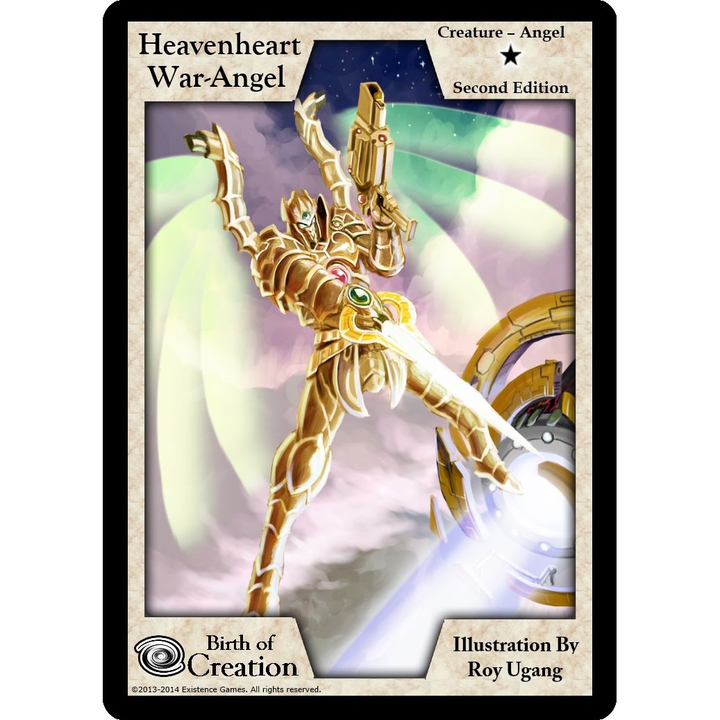 Image for Heavenheart War-Angel (Second Edition) (BOC) - Exodus TCG
