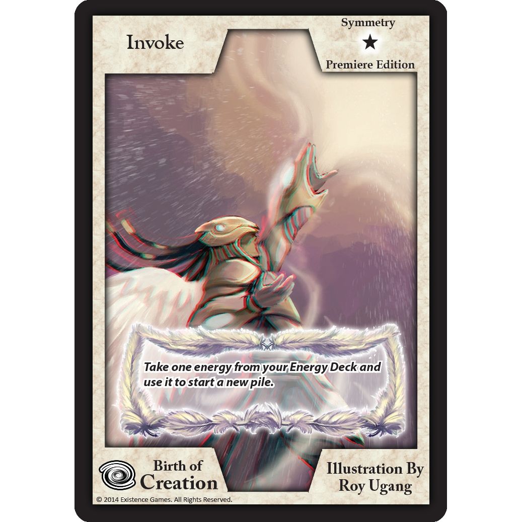 Image for Invoke (Premiere Edition) (Feathers) (BOC) - Exodus TCG