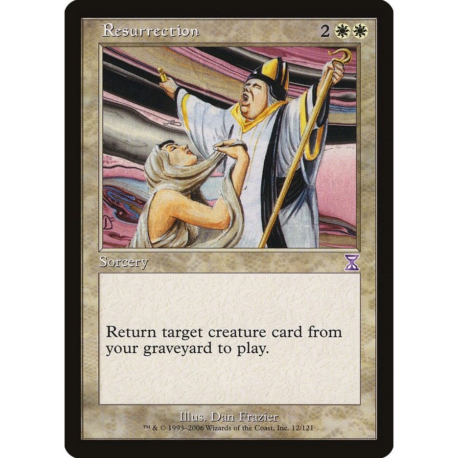 Image for Resurrection (12) (TSB) - Magic: The Gathering