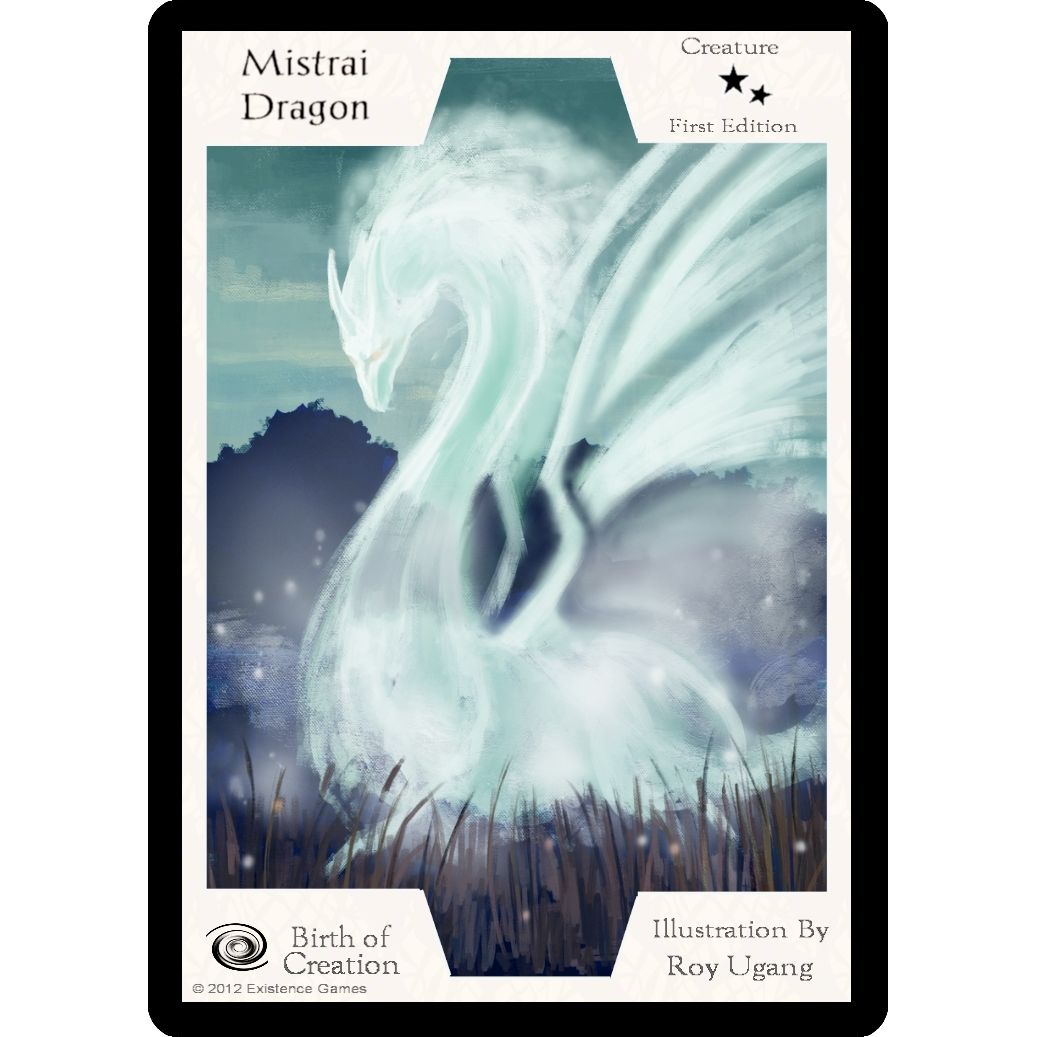 Image for Mistrai Dragon (First Edition) (BOC) - Exodus TCG