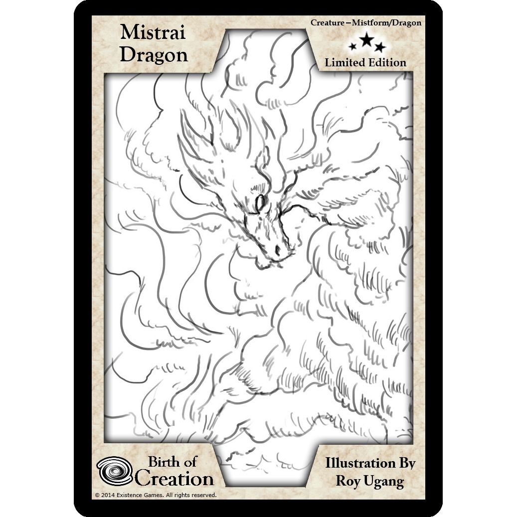 Image for Mistrai Dragon (Limited Edition) (LESC) - Exodus TCG