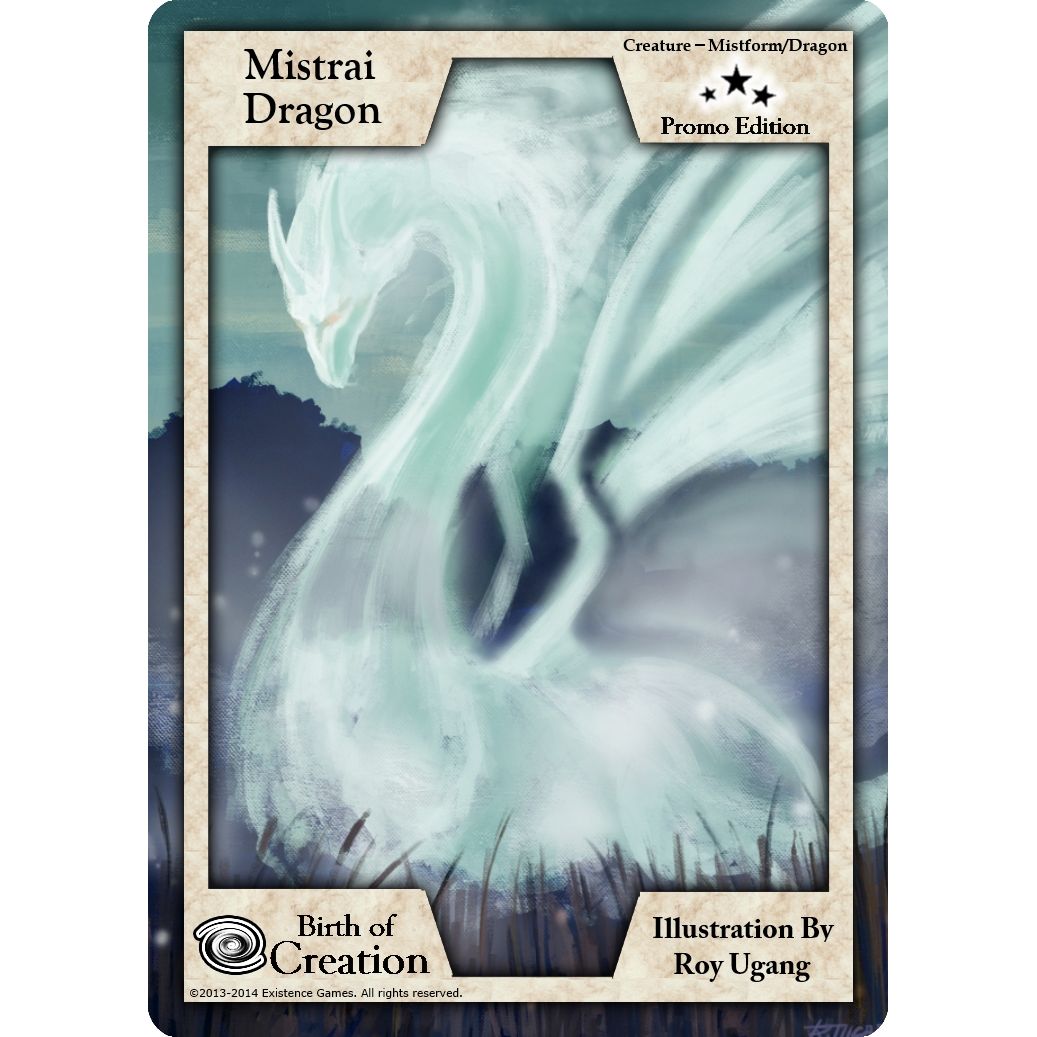 Image for Mistrai Dragon (Promo Edition) (PR) - Exodus TCG