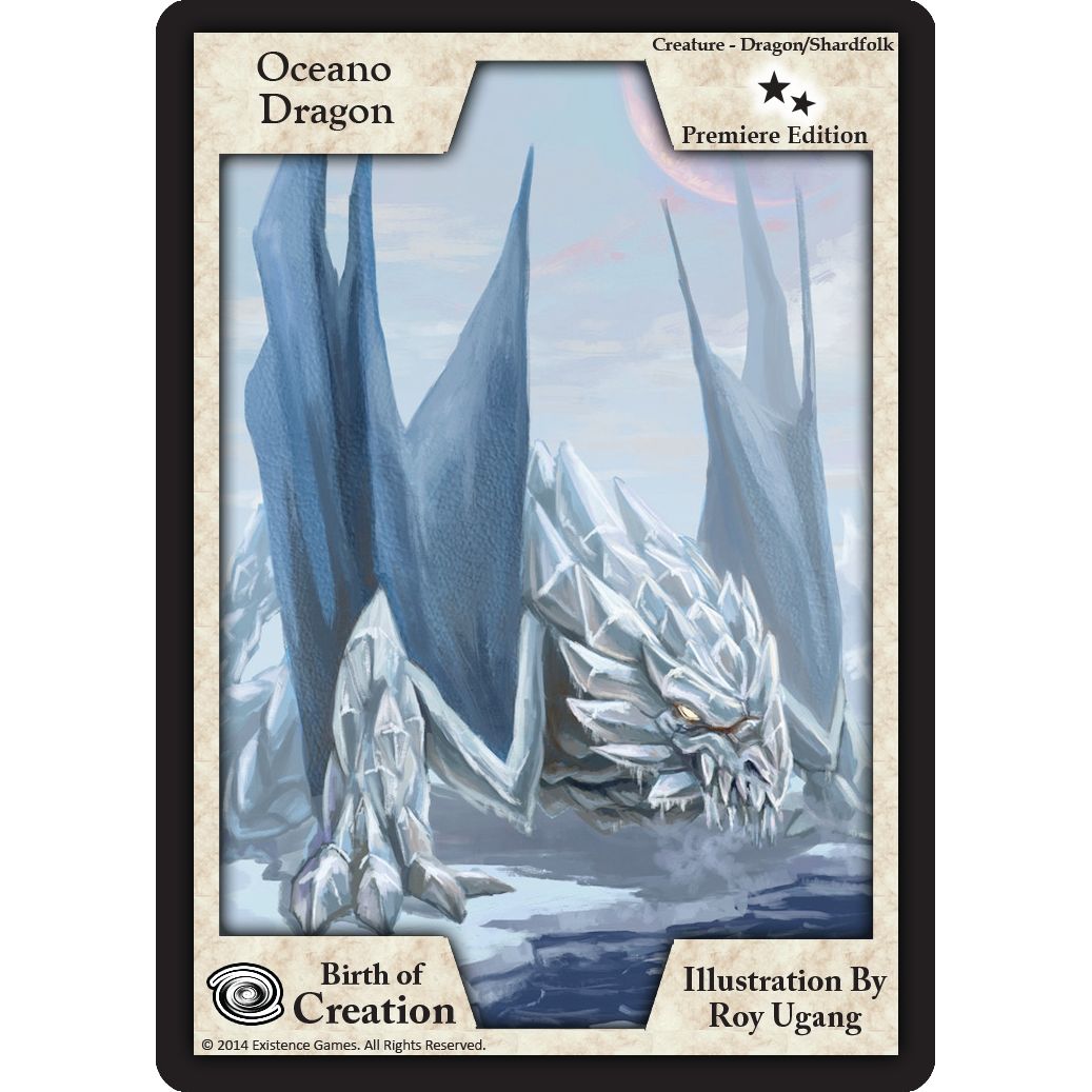 Image for Oceano Dragon (Premiere Edition) (BOC) - Exodus TCG