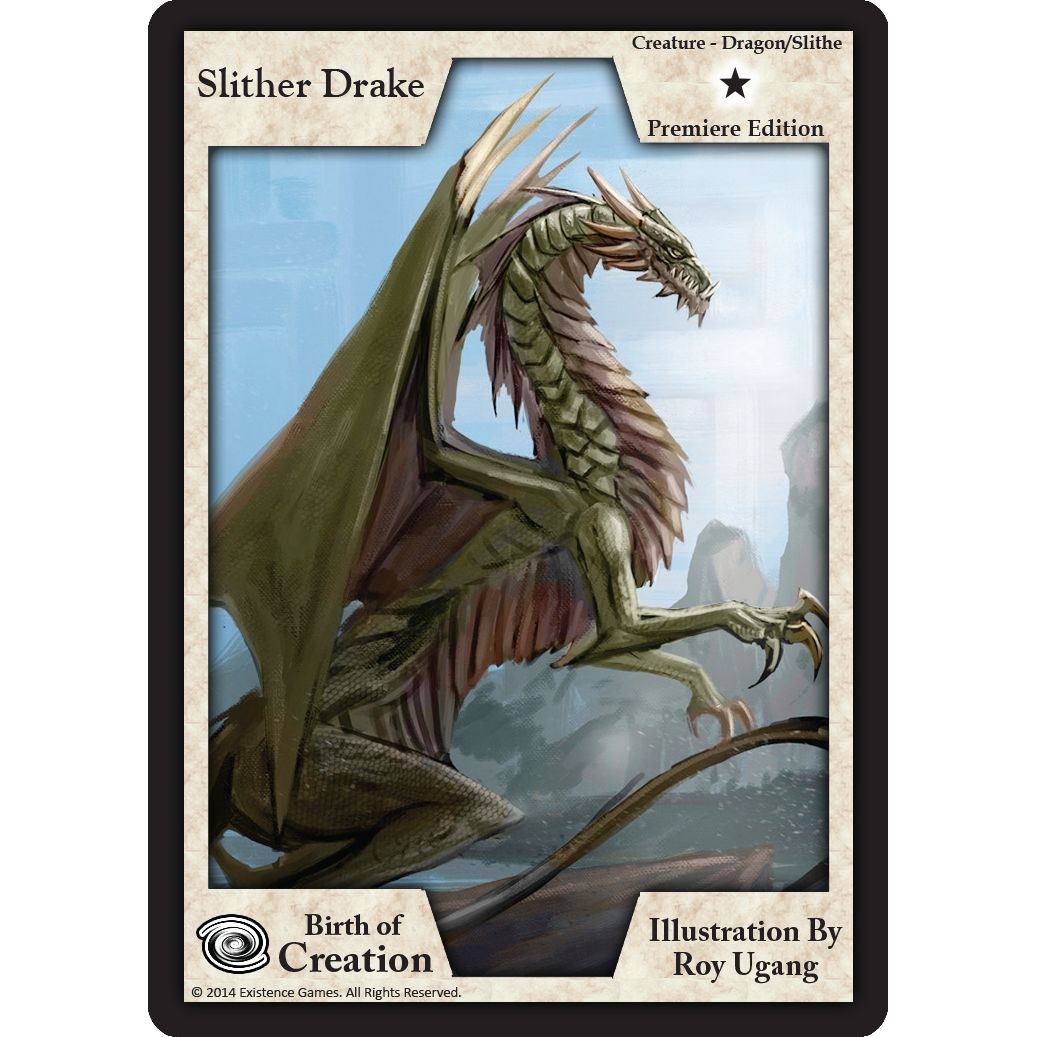 Image for Slither Drake (Premiere Edition) (BOC) - Exodus TCG