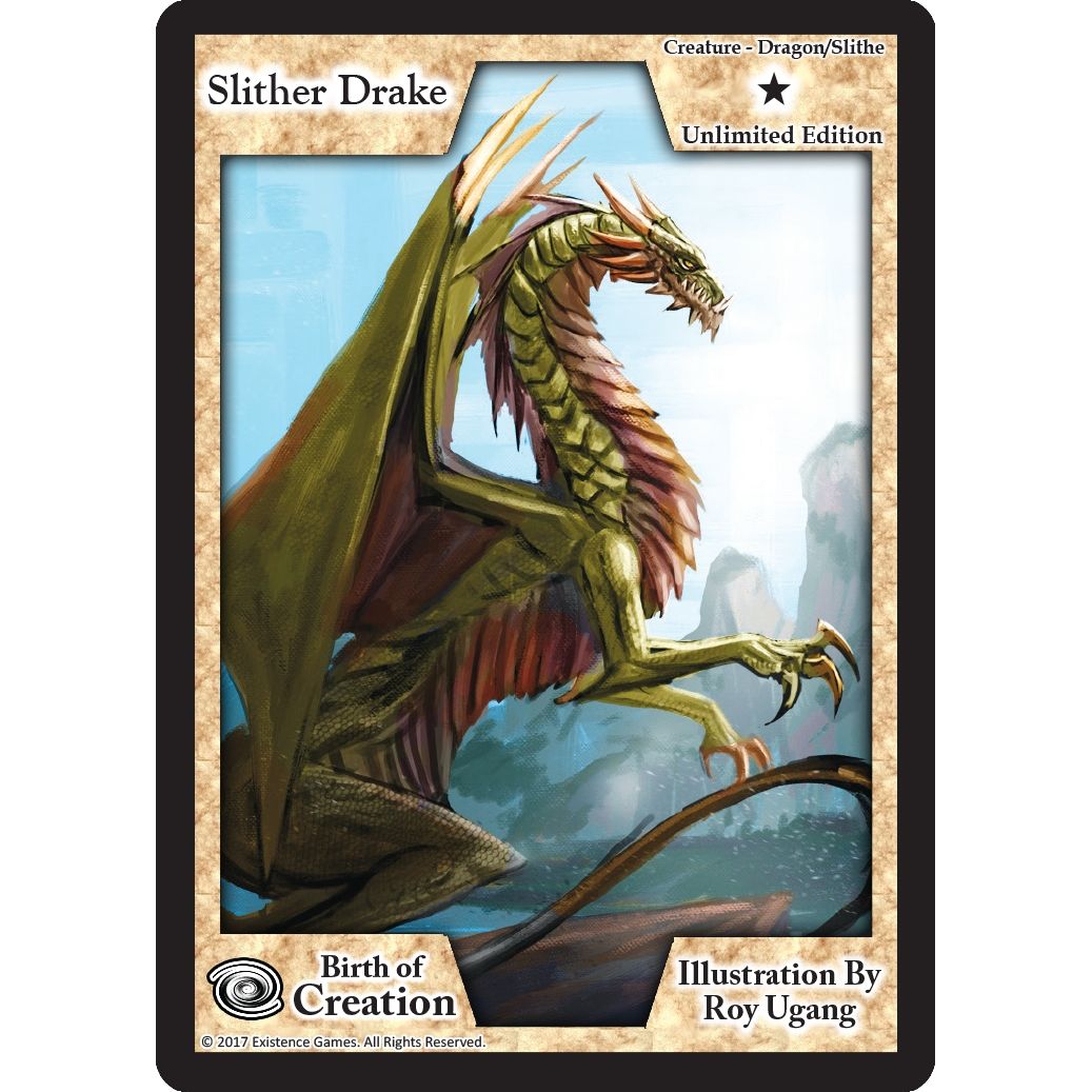 Image for Slither Drake (Unlimited Edition) (BOC) - Exodus TCG