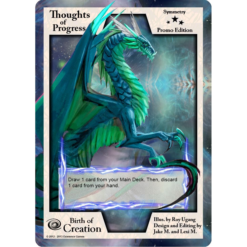 Image for Thoughts of Progress (Promo Edition) (PR) - Exodus TCG