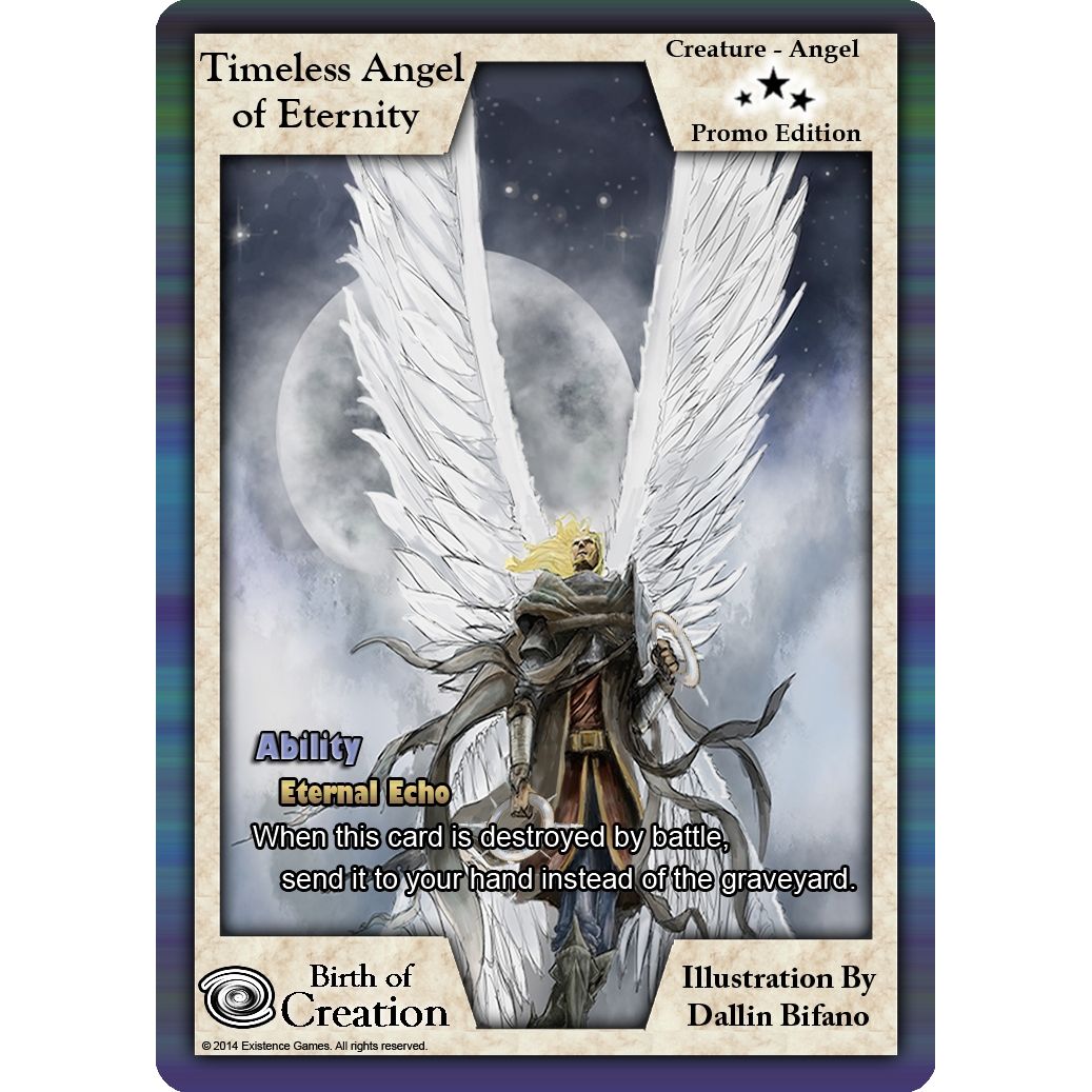 Image for Timeless Angel of Eternity (Promo Edition) (PR) - Exodus TCG