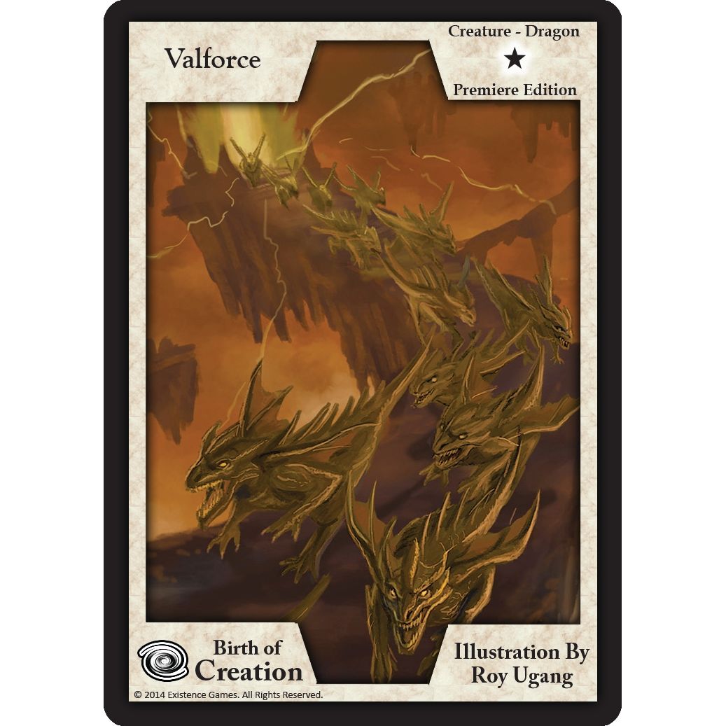 Image for Valforce (Premiere Edition) (BOC) - Exodus TCG