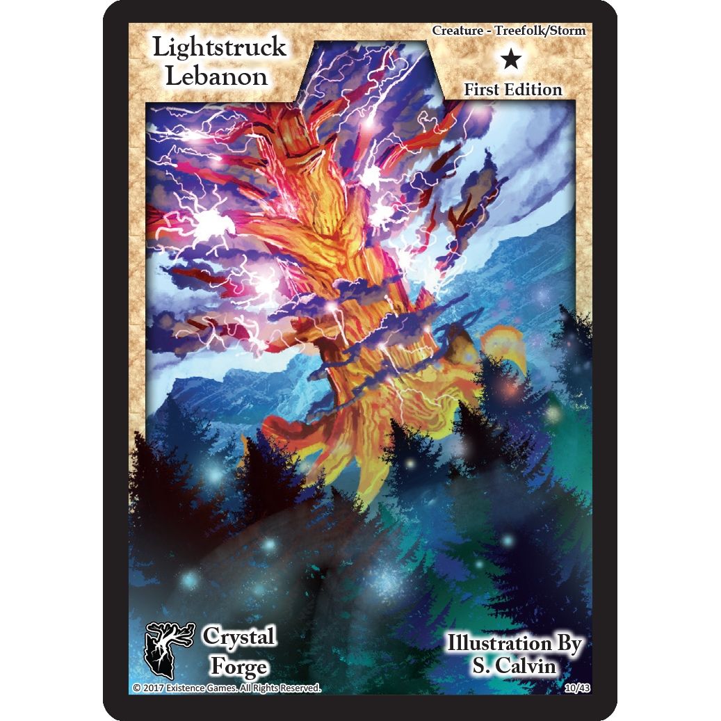 Image for Lightstruck Lebanon (First Edition) (10) (CRF) - Exodus TCG