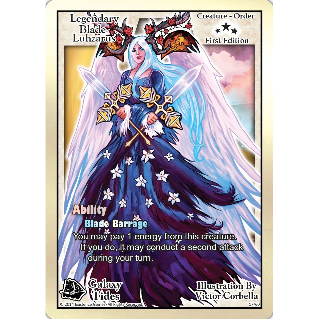 Image for Legendary Blade Luhzarus (First Edition) (17) (GAT) - Exodus TCG