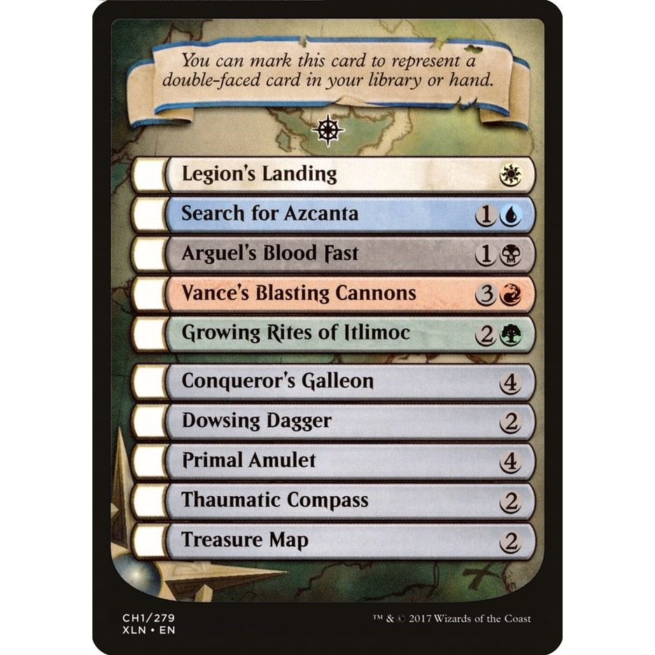 Image for Checklist Card - Ixalan (CH1) (XLN) - Magic: The Gathering
