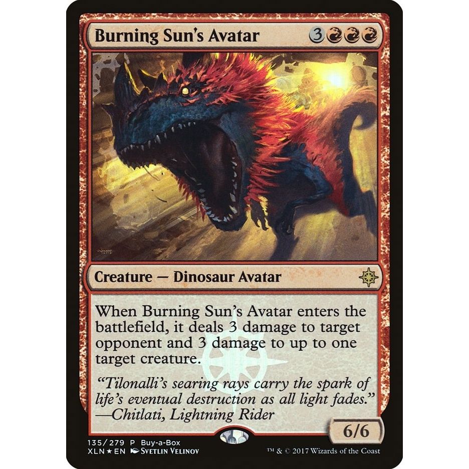 Image for Burning Sun's Avatar (135) (BABP) - Magic: The Gathering