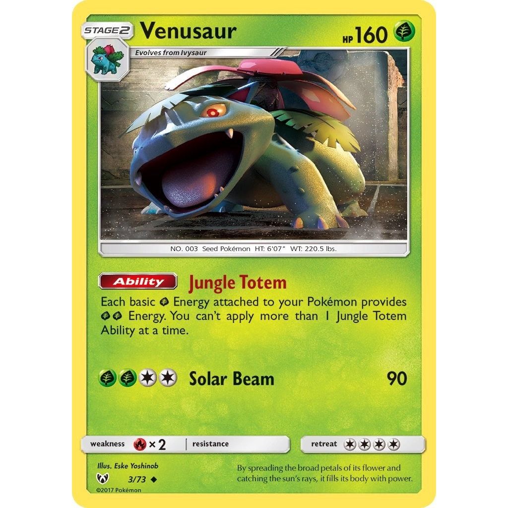 Image for Venusaur (3/73) (SHL) - Pokemon