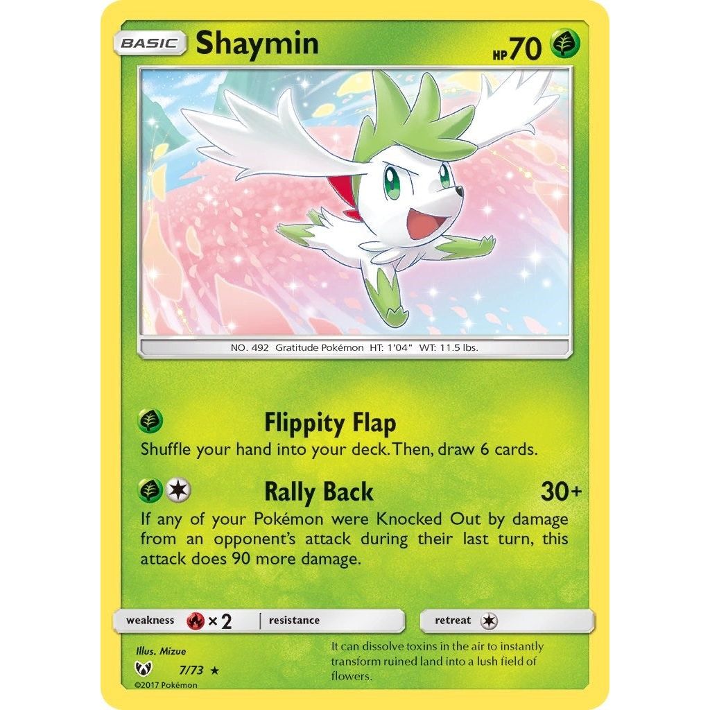 Image for Shaymin (7/73) (SHL) - Pokemon
