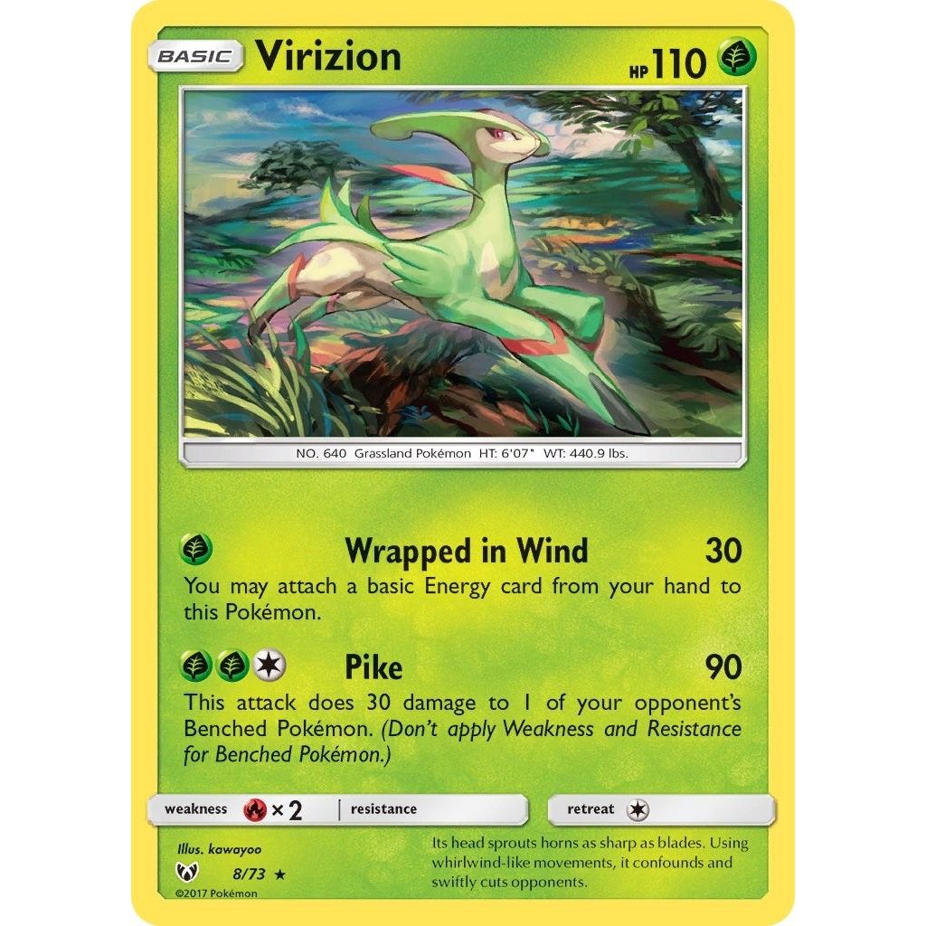 Image for Virizion (8/73) (SHL) - Pokemon