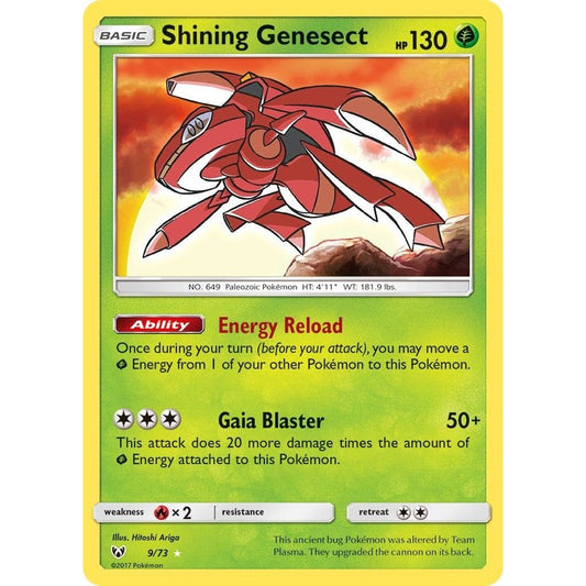 Image for Shining Genesect (9/73) (SHL) - Pokemon