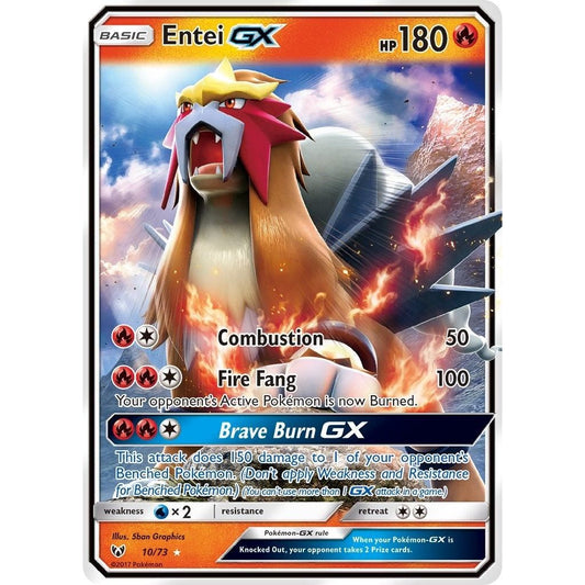 Image for Entei GX (10/73) (SHL) - Pokemon