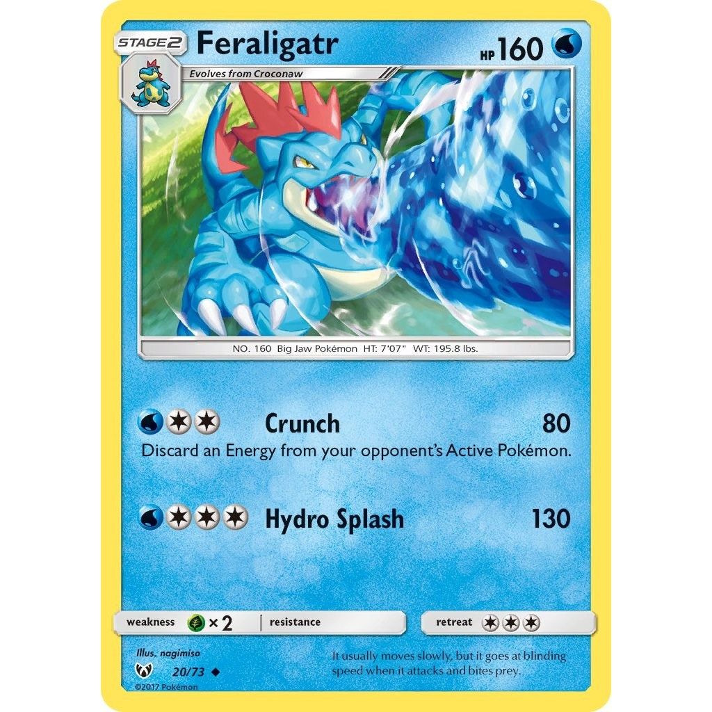 Image for Feraligatr (20/73) (SHL) - Pokemon