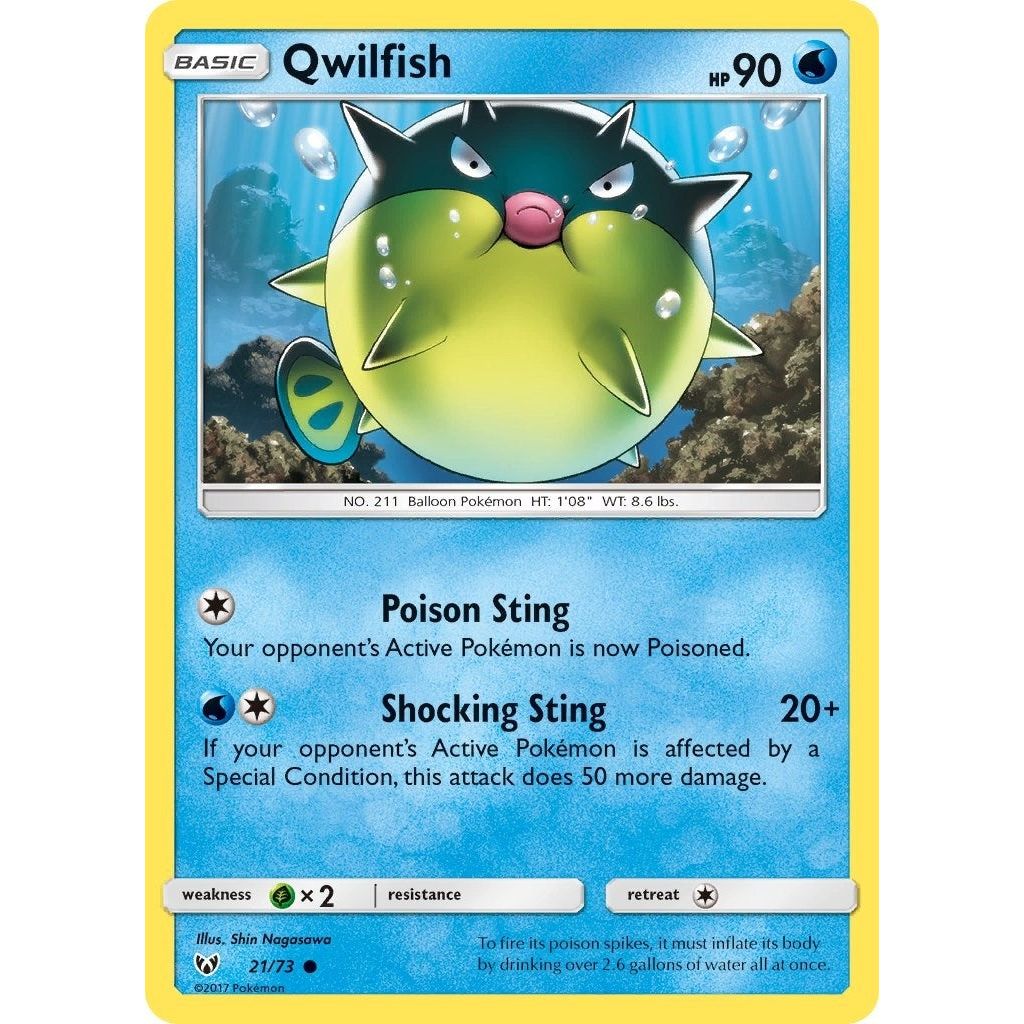 Image for Qwilfish (21/73) (SHL) - Pokemon